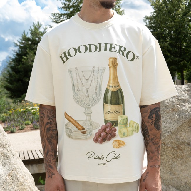 Private Club T-shirt - Cream_3